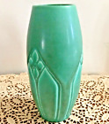 Rookwood 1932 green vase 6 3/4” tall Matte finish shape 2438 nice