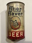 New ListingFINER FLAVER  BRAND Flat Top KEGLINED Beer Can Southern Brg Co Los Angeles CA