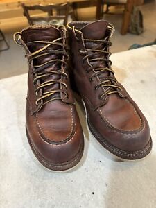 Red Wing Heritage 1907 Classic Moc Boots - Copper Rough and Tough - Size 9D