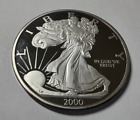 2000 WALKING LIBERTY PROOF ONE HALF POUND 8 OUNCE .999 FINE SILVER ROUND
