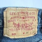 Vintage 80s 90s Levis 501 XX  Mens Button Fly Jeans Size 38X32 Made In USA