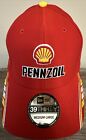 Nascar Cup Champion Joey Logano Shell Pennzoil Men's Medium/Large Fitted Hat