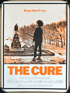 THE CURE PRINT/POSTER PHILADELPHIA 2023 BOYS DON'T CRY FIRST EDITION #1866/2000