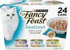 Purina Fancy Feast Wet Cat Food Seafood - 24 Cans, 3 oz Each