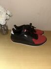 Puma Mens Size 8.5 Shoes GV Special Speedway Sneakers Red Black Suede