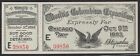 October 9 1893 US World's Columbian Exposition Chicago Day, Full Ticket w/ Stub