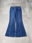 Vintage 80s Levi’s 684 Orange Tab Bellbottom Flare Faded Denim Jeans Men’s 29x30