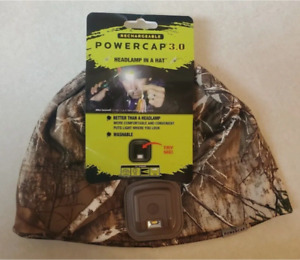PANTHER VISION Powercap 3.0 USB Rechargeable Headlamp LED Beanie REALTREE Edge