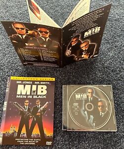 MEN IN BLACK (Collectors Ed. DVD) Will Smith -  Disc, Slim Case & Insert. A/VG!