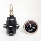 Adjustable Fuel Pressure Regulator W/ Gauge Type-S 185001 For Tomei (For: Honda)