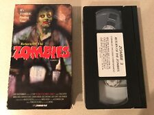 Zombie 3: Return of the Zombies (VHS, 1992) Stan Cooper, Maria Conte