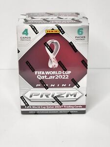 2022 Panini Prizm FIFA World Cup Qatar Soccer Blaster Box | In Hand | Ships Now!