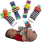 Baby Foot Finder & Wrist Rattle Sensory Learning Toys for 0-6 Newborn Socks Toys