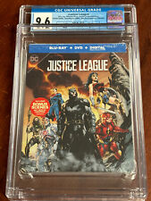 New Listing2017 JUSTICE LEAGUE Best Buy Limited Edition 2 Disc Blu-Ray STEELBOOK CGC 9.6 A+