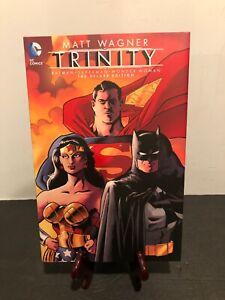 Batman Superman Wonder Woman Trinity Deluxe Edition (Hardcover, New) Wagner