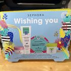 SEPHORA Wishing you the face skin care set 4 pc plus Cosmetic gold bag