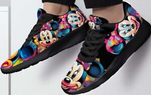 Disney Park Shoes Mickey Minnie Gift Disney Style Sneakers Air Mesh Running Shoe