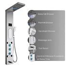 ELLO &ALLO LED Shower Panel Tower System, Rainfall and Mist Head Stainless NEW
