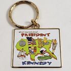 New ListingVintage  Keychain What I Learned About President Kennedy Brass Keyring