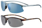 Serengeti Winslow Polarized Semi-Rimless Wrap Sunglasses SS55100 Italy