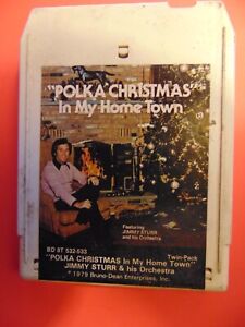 Jimmy Sturr POLKA CHRISTMAS In My Home Town (8-Track Tape)