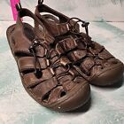 Keen Mens Outdoor Hiking Newport Leather Waterproof Sandals Shoes 11 Brown