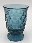 Vintage Whitehall Colony Riviera Blue Juice Glass Footed 4 In Tall Replacement