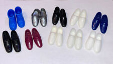 Lot Of 10 Pairs Of Older Ken Or Same Size Doll Shoes
