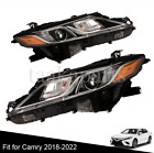 Headlights Pair For 2018 2019 2020 2021 2022 Toyota Camry SE LH+RH LED Headlamps (For: 2021 Toyota Camry)