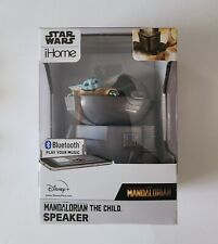 Star Wars Mandalorian Child Baby Yoda  iHome Bluetooth Speaker