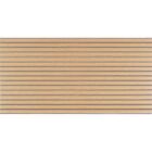 4 Foot x 8 Foot Horizontal Maple Slatwall Panel With Metal Inserts