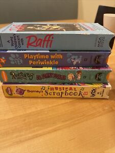 Barney,Rugrats, Blues Clues And Raffi (VHS, 1996) What Could Be Better ?