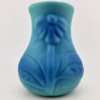 Van Briggle Ming Blue Daisey Vase 4.5
