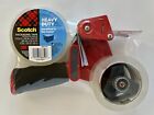 Scotch Heavy Duty Shipping/ Packaging Tape With Tape Gun Dispenser, NEW