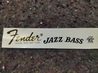 2pcs Fender Waterslide Transfer Jazz Bass Guitar Headstock Logo Decal Sticker