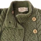 Aran sweater Market Medium Green Wool Women’s