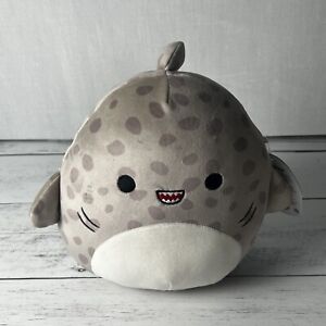 Squishmallows Sealife Azi the Shark 8 Inch White Belly Soft Spotted Plush New