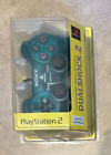 Sony Dualshock Emerald Green Genuine PlayStation 2 PS2 Official Controller NEW
