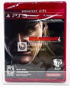 Metal Gear Solid 4 Guns of the Patriots Greatest Hits - PS3 - New | Factory Seal