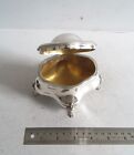 NICE ANTIQUE SOLID SILVER TEA CADDY.   195gms.    L. 12. 5 cms.    CHEST . 1912.