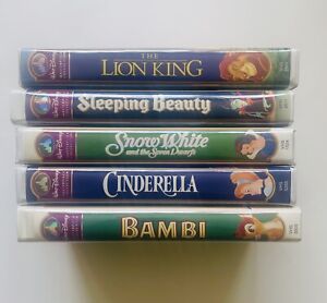 New ListingWalt Disney Masterpiece Collection 5 VHS CHILDREN’s Classics