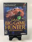 Cabela's Big Game Hunter: 2005 Adventures (Sony PlayStation 2, 2004) Tested PS2