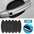 4x Car Door Handle Protector Film Carbon Fiber Anti-Scratch Stickers Accessories (For: Toyota Yaris)