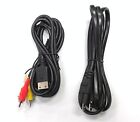 AC Power Cord & AV Cable compatible with SEGA DreamCast