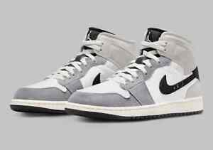 Nike Air Jordan 1 Mid SE Craft Shoes Cement Gray DZ4136-002 Men's or GS NEW