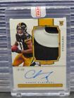 2020 National Treasures Chase Claypool Rookie Patch Auto RC #39/99 Steelers