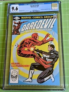 Daredevil #183 CGC 9.6/NM+ 1982 1st Meeting of DD and Punisher/FrankMiller Cover