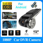1080P USB Car DVR Camera Dash Cam Video Recorder Night Vision ADAS Android