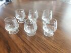 Set of 6 Cognac Style 1 oz Cordial/Liqueur Port Glasses Stemmed - 2