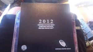 2012 S, W US Mint Limited Edition 8-coin Silver Proof Set *low mintage, iconic